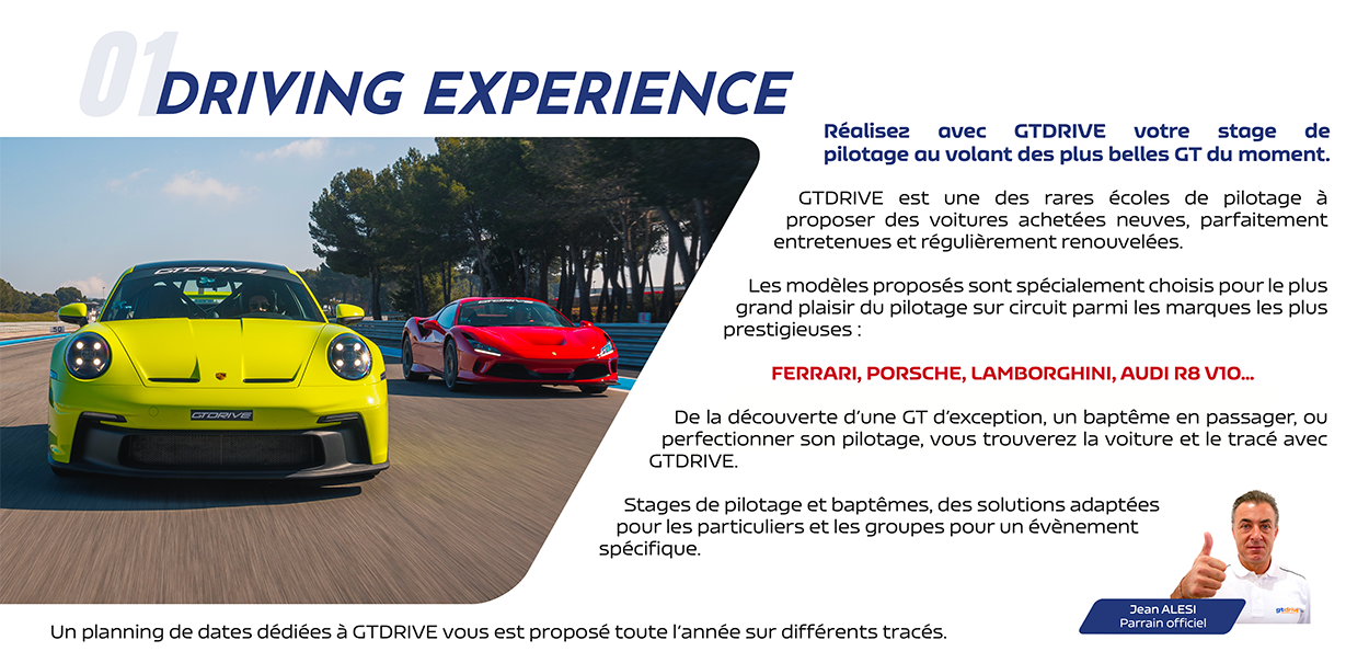 Driving expérience